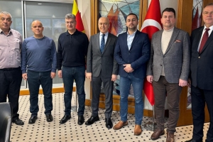 Остварена средба со Претседателот на Велосипедска федерација на Турција и на Балканска федерација