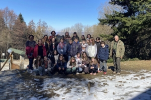 Еколошка едукација преку која учевме  за природата, животните и растенијата со гости од Полска